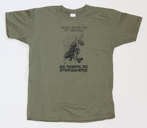 NEW! BEEMER GS olive-green t-shirt GOOD GUYS GO TO HEAVEN